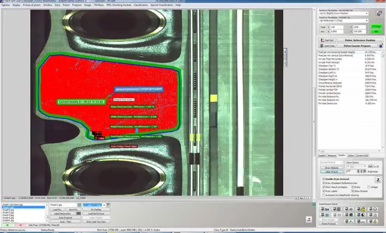 coating inspection , Coating Inspection (graphite layers at the piston), Picture 4