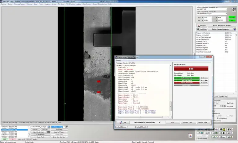 Coating inspection , Surface Inspection, Picture 1