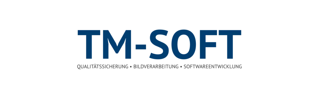 Logo TM-Soft, Qualitätssicherung - Bildverarbeitung - Softwareentwicklung