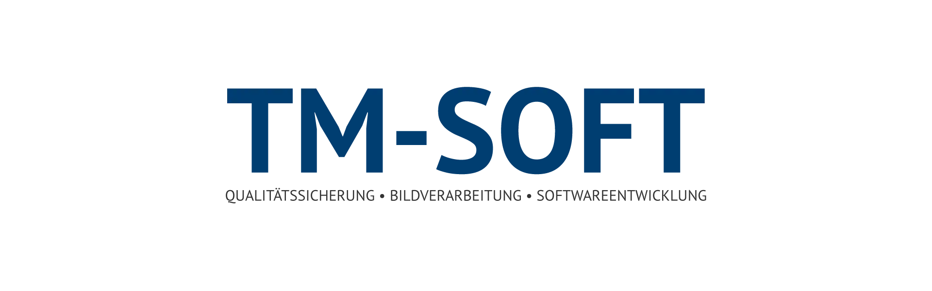 Logo TM-Soft, Qualitätssicherung - Bildverarbeitung - Softwareentwicklung Logo TM-Soft, Qualitätssicherung - Bildverarbeitung - Softwareentwicklung